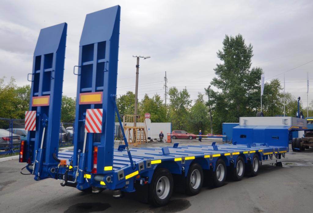 Обновленная модель 5-ти осного полуприцепа